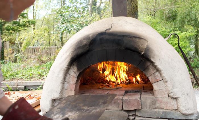 Cook pizzas with foraged ingredients
